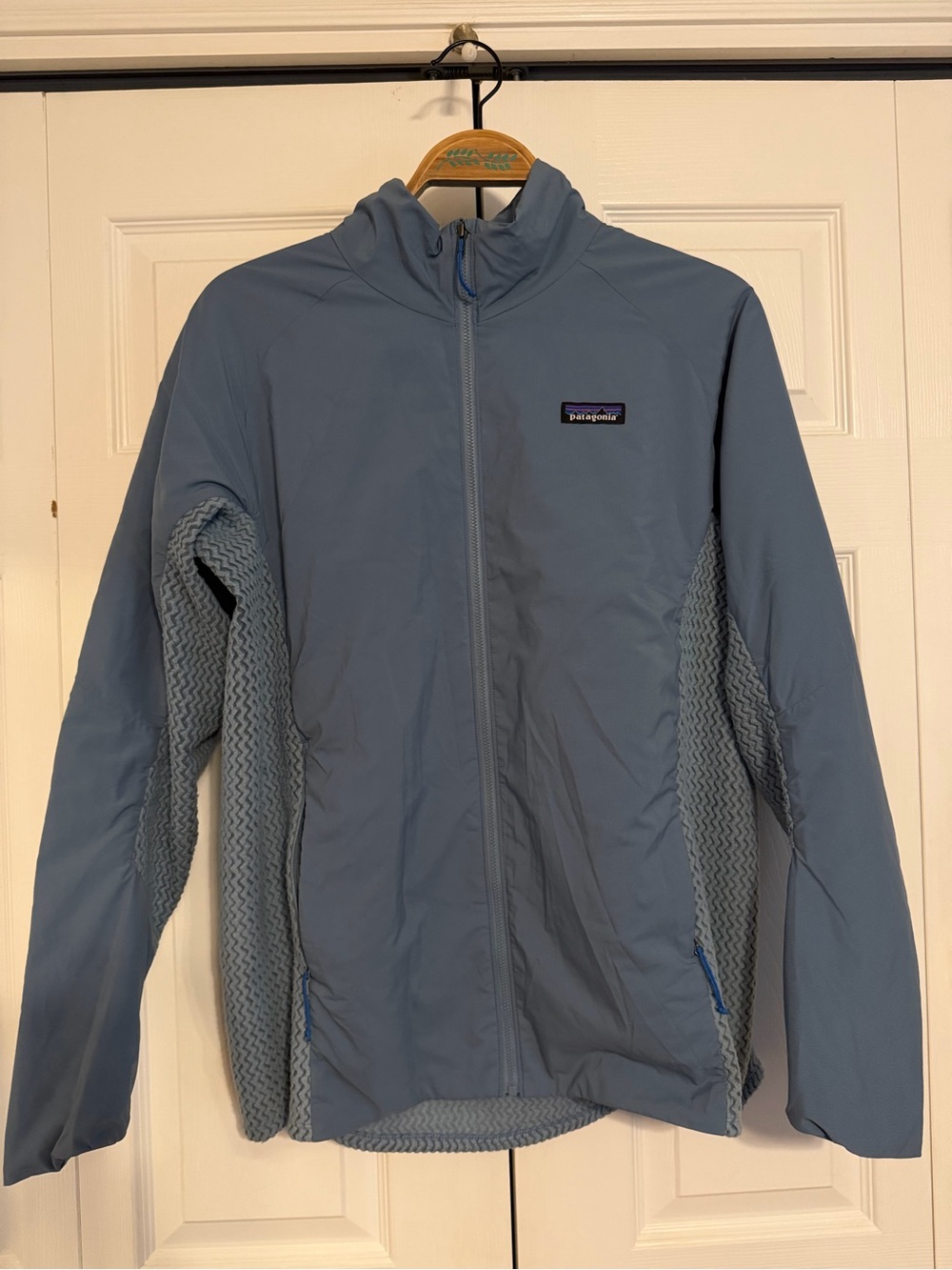 Patagonia Nano Air hybrid light Slate Blue Full‑Zip Performance Jacket